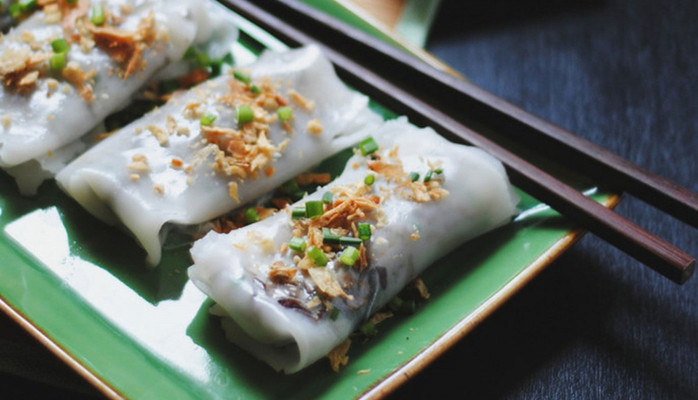 Bún Gạo Xào Chả Giò & Bánh Ướt Chay