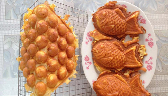 Bánh Cá Nướng Taiyaki & Bánh Trứng Gà Non - Cư Xá Thanh Đa