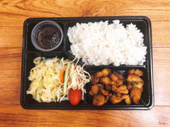 Cơm thịt rang cháy cạnh