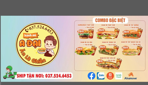 Bánh Mì A Đại - Bánh Mì Thịt Nướng - Huỳnh Thúc Kháng