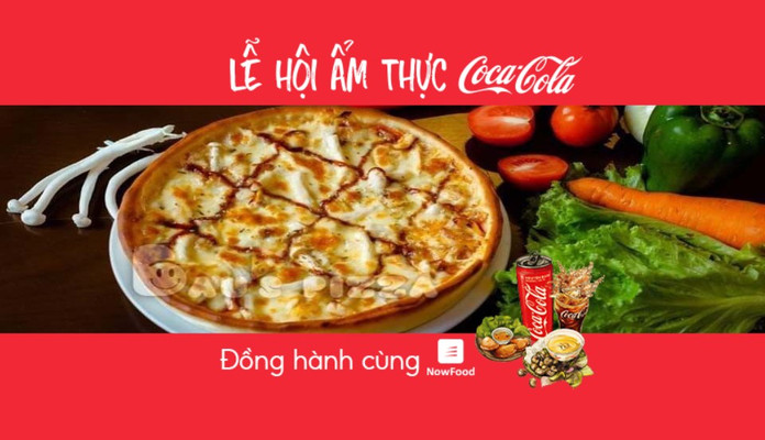 FoodFest - Pizza Sen - Triều Khúc - NowFood x Coca