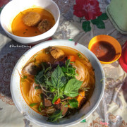 Bún riêu cua & riêu cua thêm