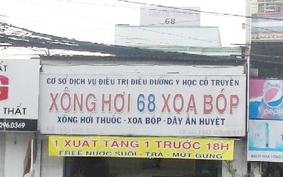 68 Xông Hơi Xoa Bóp - Trần Não