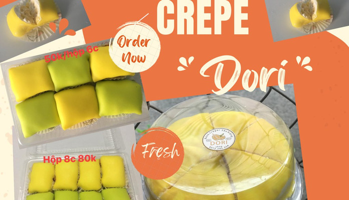 Bánh Crepe Sầu Riêng Dori - Lê Đại Hành