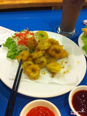 Mực chiên giòn