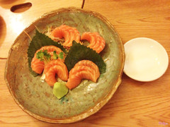 sashimi cá hồi