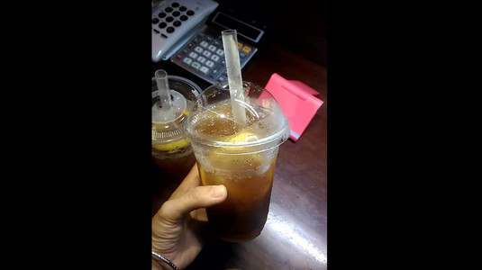 Trà chanh hong kong