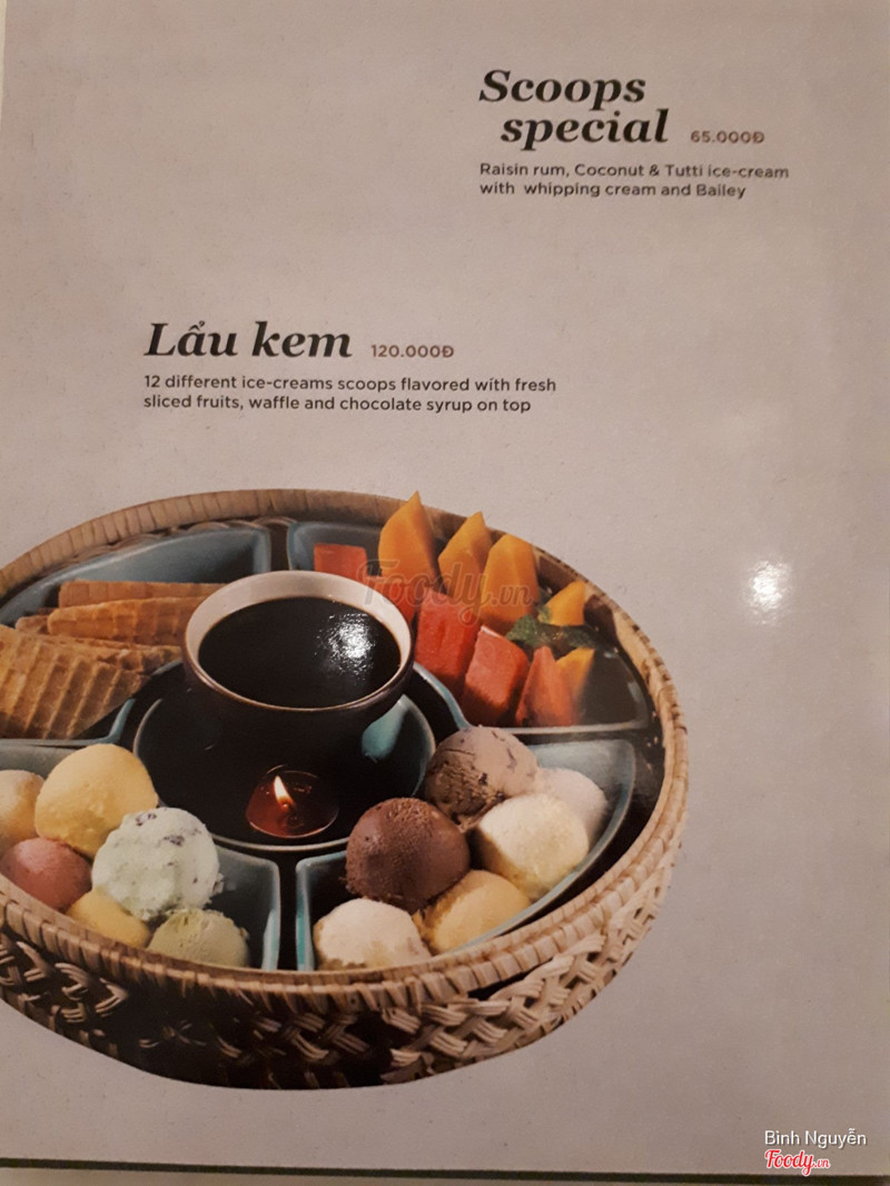 Buffet kem chỉ 120k nhé