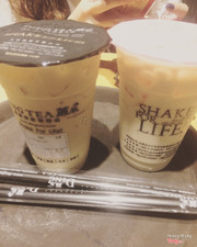 Hokkaido milk tea & olong milk tea