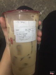 Trà sữa Caramel