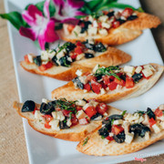 Bánh mỳ nướng Bruschetta