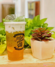 Trà Thanh lục bảo Macchiato