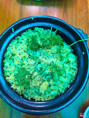 Cơm chiên cá mặn