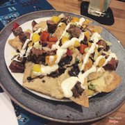 nachos steak