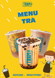 Menu Trà sữa Trạm