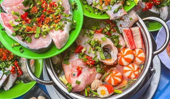 Lẩu Cá & Nướng BBQ A Mín - Vĩnh Khánh