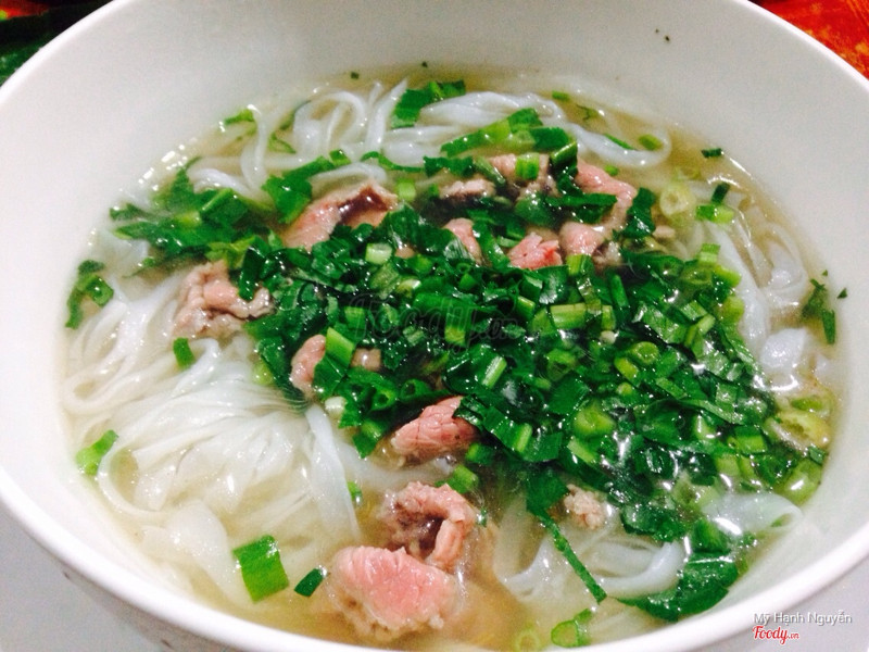 Phở tái 25k