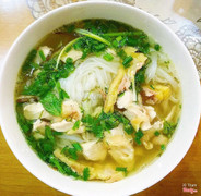 Phở gà xé