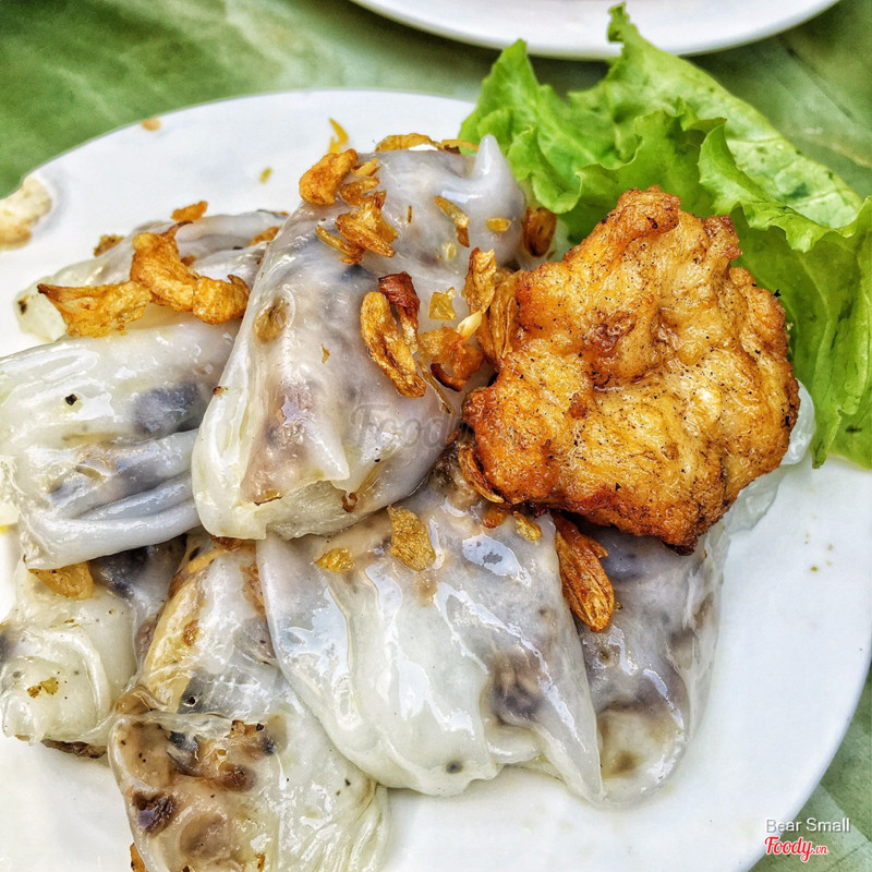 bánh cuốn chả mực