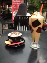 Caramel Coffee Jelly  & Cappuccino