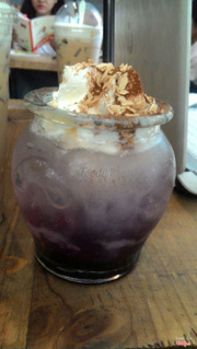 Soda blueberry