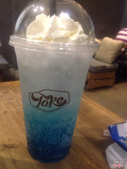 Soda blue lemon