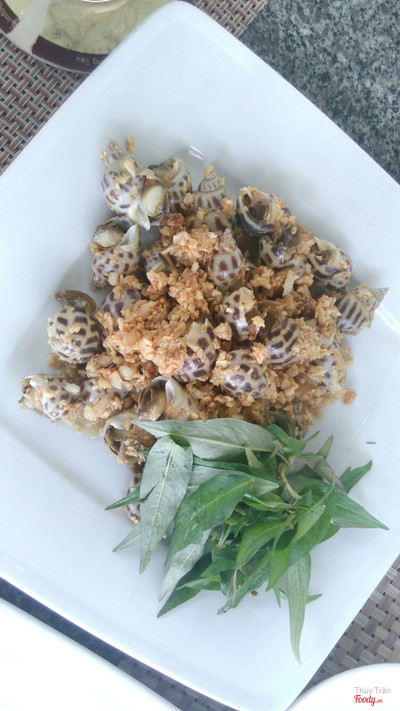 ốc hương cháy tỏi