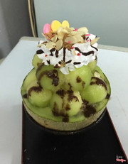 Bingsu dưa lưới 