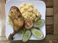 Cơm gà xối mỡ da giòn
