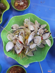 nghêu hấp