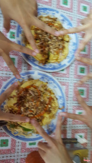 Pizza hu tieu Sau Hoai