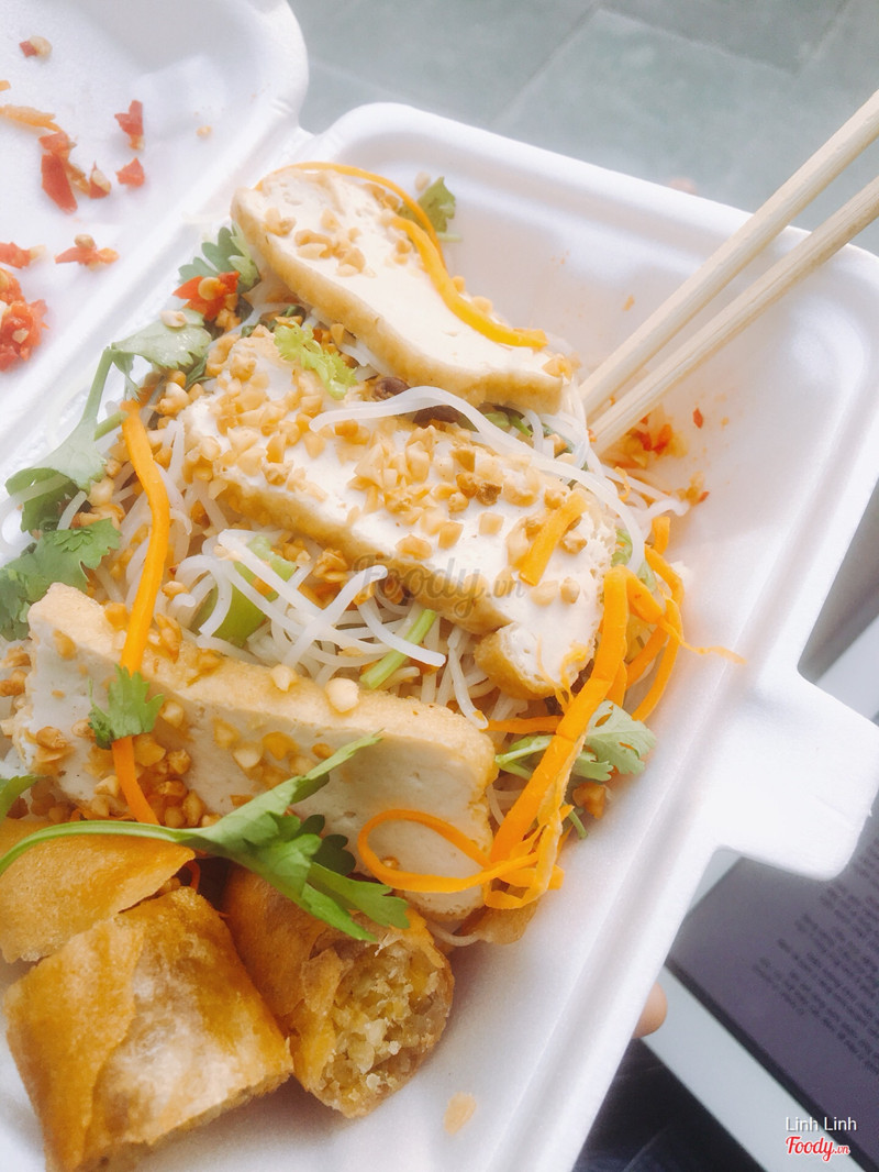 Bún gạo xào