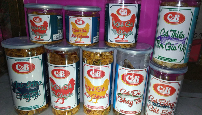 C & B - Khô Gà Lá Chanh, Khô Heo Sấy Tỏi & Khô Cá - Shop Online