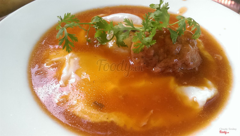 Ốp la xíu mại 25k