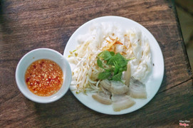 Bánh ướt thịt luộc