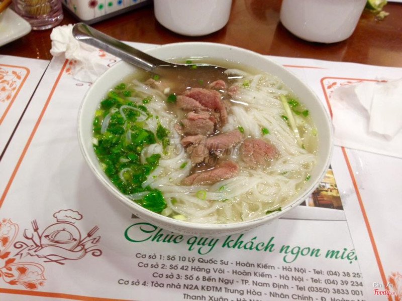 phở bò