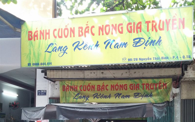 Làng Kênh Nam Định - Bánh Cuốn Bắc Nóng 