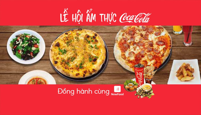 Foodfest - Pizza Tươi Full House - Nowfood x Coca