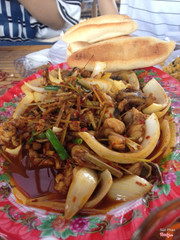 Ếch xào xả ớt