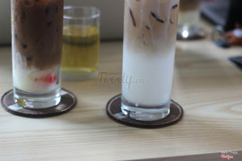 Bạc xỉu và cappuccino đá