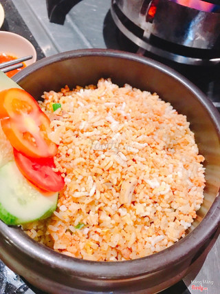 Cơm chiên cá mặn