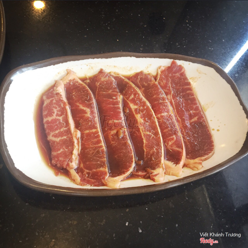 thăn bò nướng