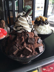 bingsu chocolate