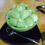 Bingsu dưa lưới