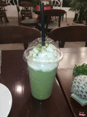 Trà xanh đá xay