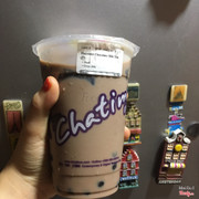 Trà scl hạt dẻ thêm trân châu rau câu 56k