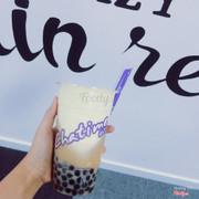 Hồng trà mousse trân châu, pudding