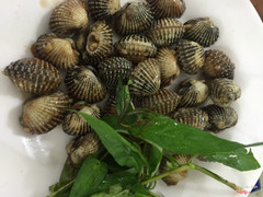 Sò huyết xào tỏi 35k