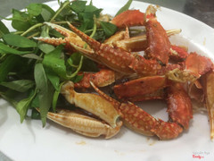 Càng ghẹ rang muối 49k