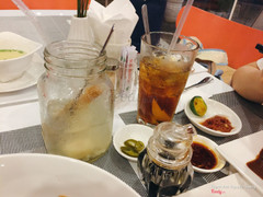 Chanh xả và trà đào